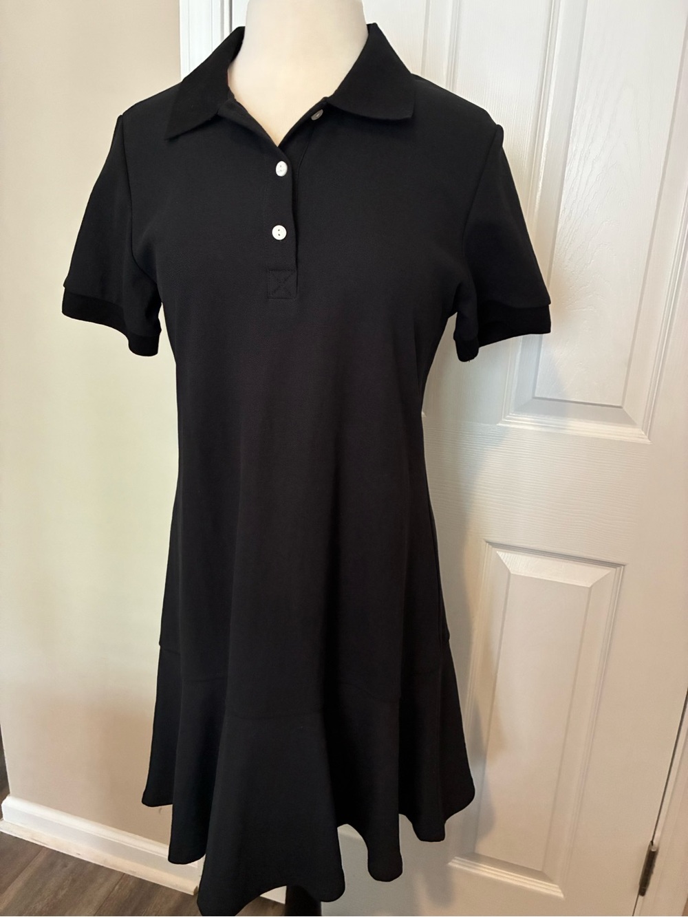 Amazon Black Polo Shirt Dress NWT